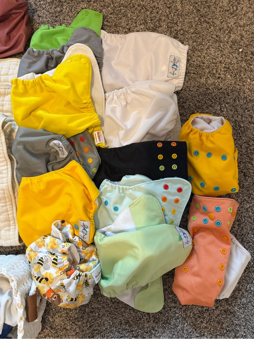 Blueberry & Lalabye baby cloth diaper lot - Picture 2 of 4